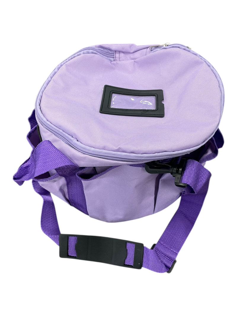Grooming Tote - Purple - Approx 8" H x 10" W - USED