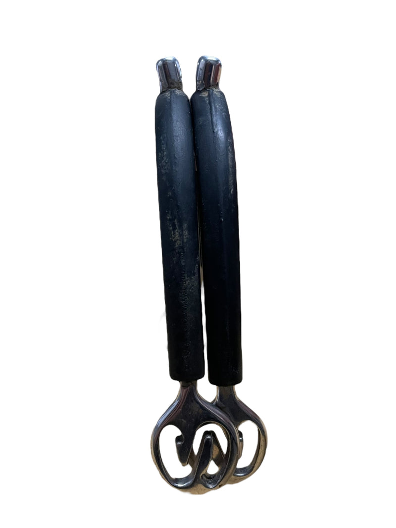 Rubber POW Spurs - Black/SS - 1/4" - USED