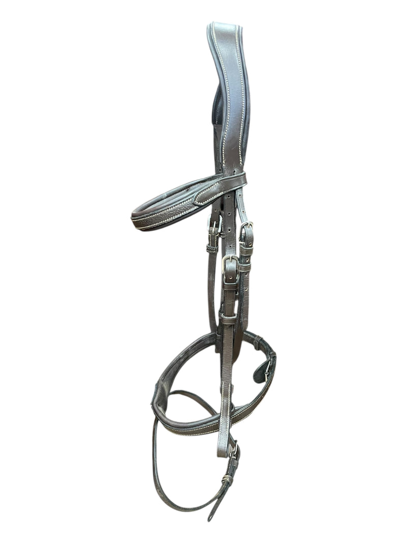 Riviera Sport Bridle W/ Interlocking Flash - Brown - C/S - USED