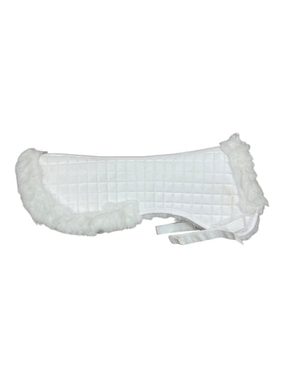 Shires Half Pad - White - 17-18" - USED