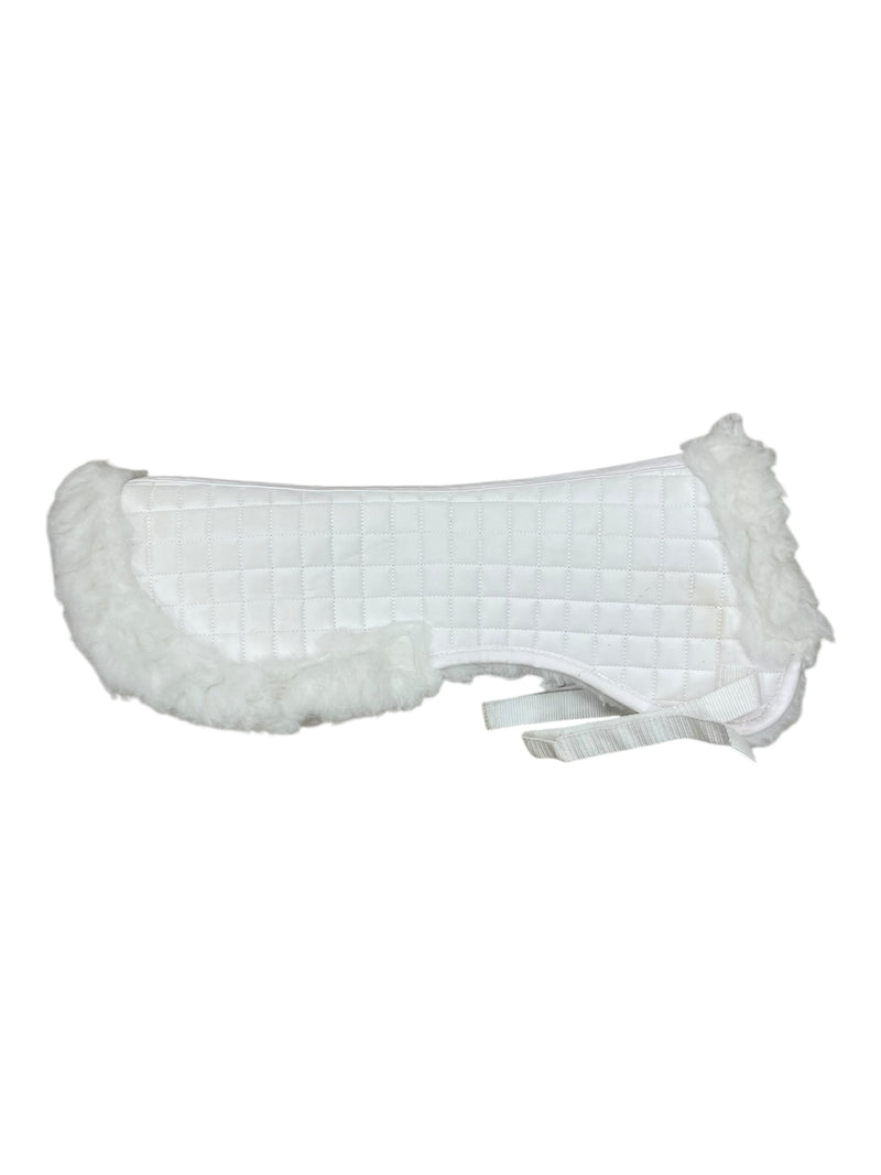 Shires Half Pad - White - 17-18" - USED