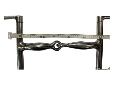 Dee Ring Snaffle - SS - Approx 4 3/4" - USED