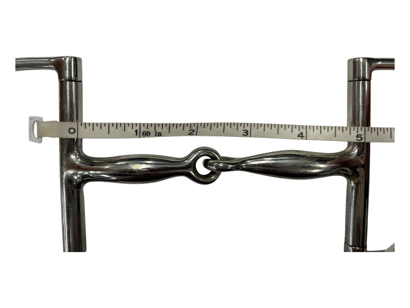 Dee Ring Snaffle - SS - Approx 4 3/4" - USED
