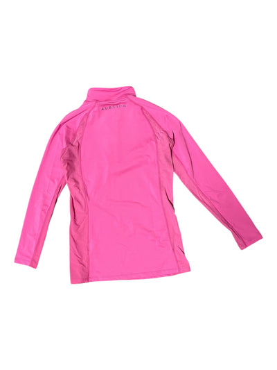 Aubrion LS Sun Shirt - Hot Pink - Youth 11-12 Year - USED