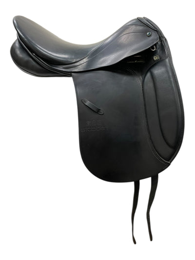 2002 Stubben Roxane DR Saddle - Black - 17.5" / 32 Tree (Wide) - USED