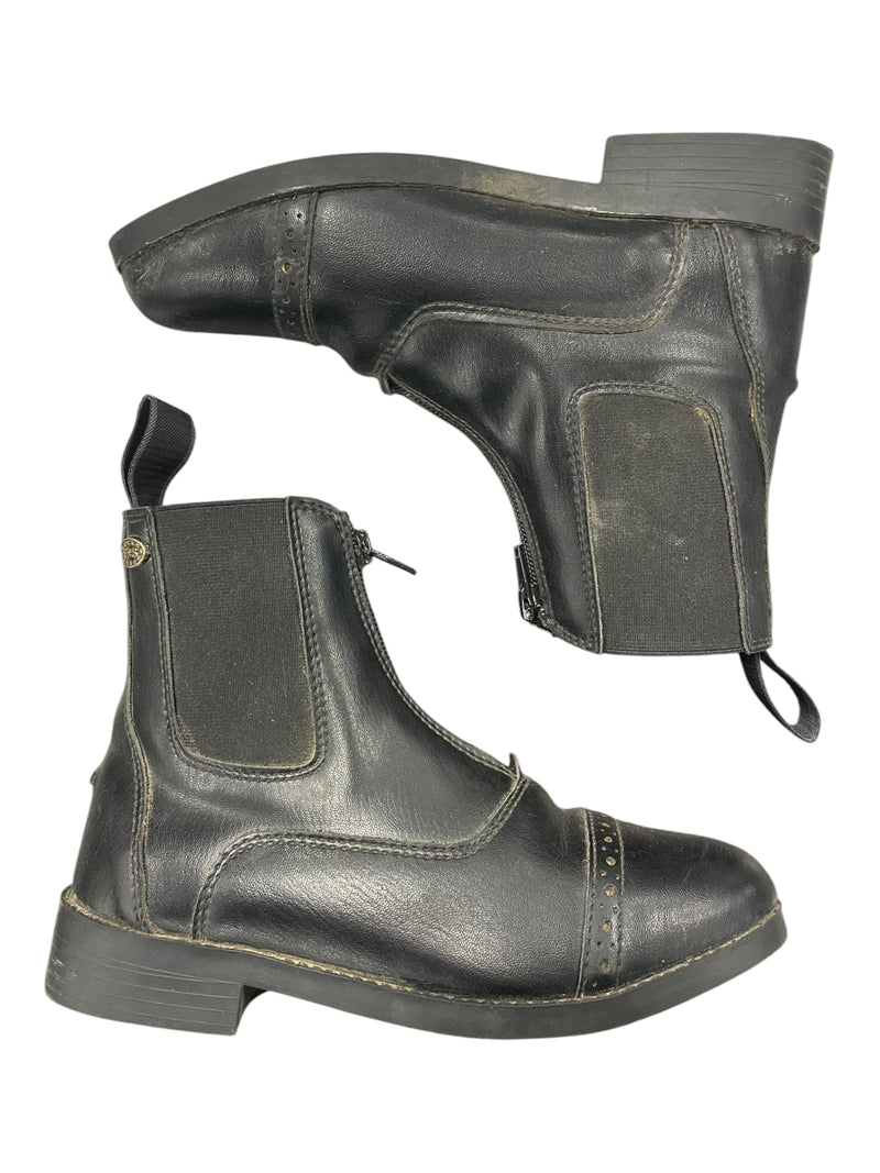 Equistar Paddock Boots - Black -  4C - USED
