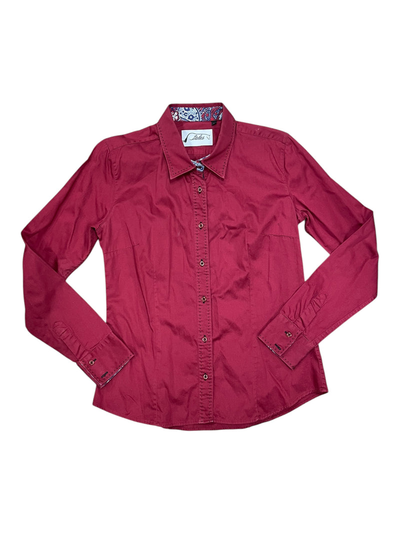 Tales Button-Down - Wine Red - L - USED