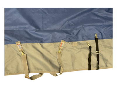 Schneiders Dura-Tech T/O Sheet - Grey/Navy - 84" - USED