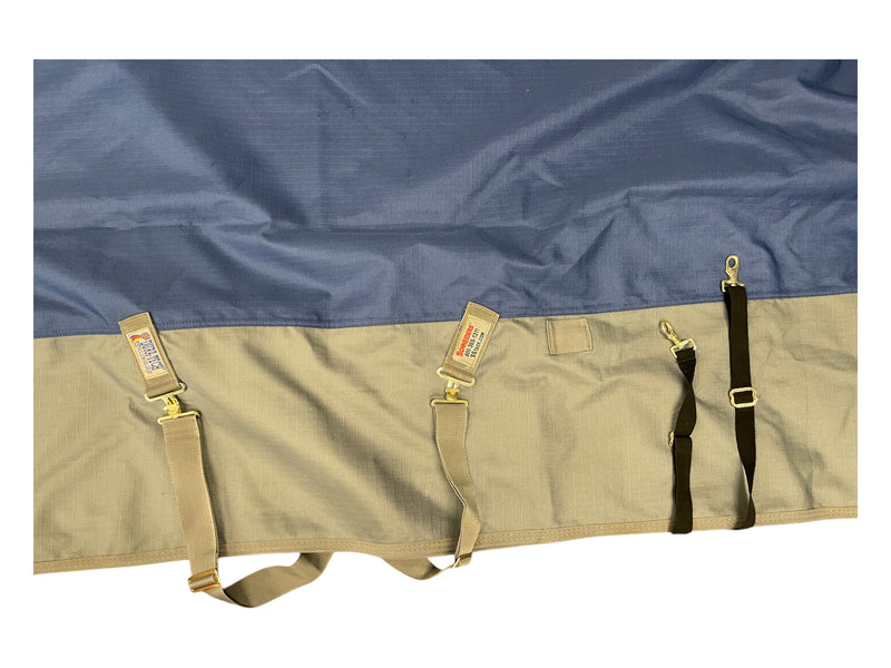 Schneiders Dura-Tech T/O Sheet - Grey/Navy - 84" - USED