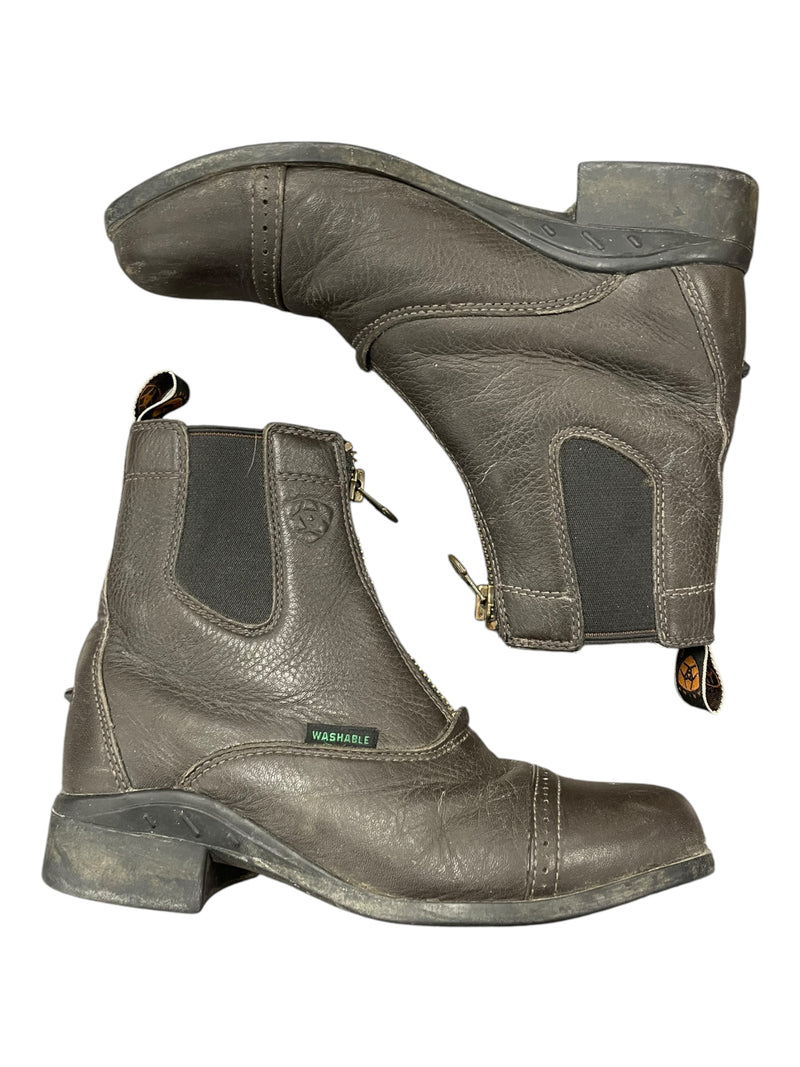 Ariat Paddock Boots - Dark Brown - 6B - USED