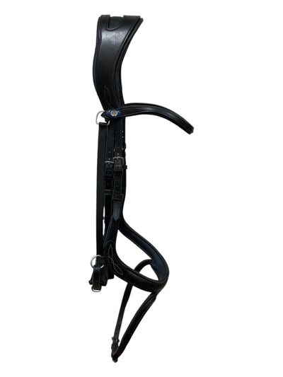 PS Of Sweden "Jump Off" Bridle - Black - Cob Size/Full Crown - USED
