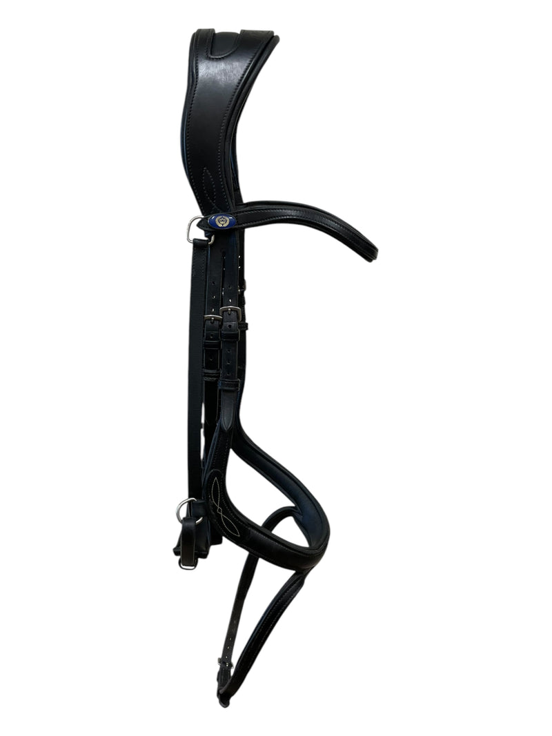 PS Of Sweden "Jump Off" Bridle - Black - Cob Size/Full Crown - USED