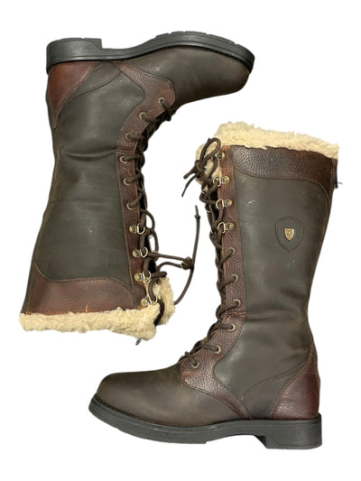 Moretta Jovanne Boots *NWT* *Broken Grommet* - Brown - 7 Reg - USED