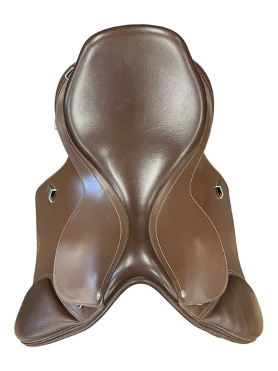 2015 Bates Caprilli CC Saddle - Brown - 43cm (17") - Adj. Gullet - USED