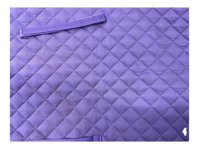 Ovation AP Pad - Purple/Silver Piping - Est. F/S - USED
