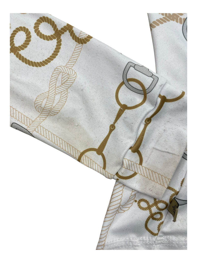 Espoir LS Base Layer - White/Print - L - USED