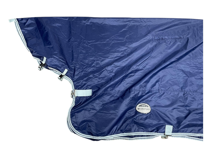 Weatherbeeta Riding Rain Sheet - Navy/Grey - Large - USED