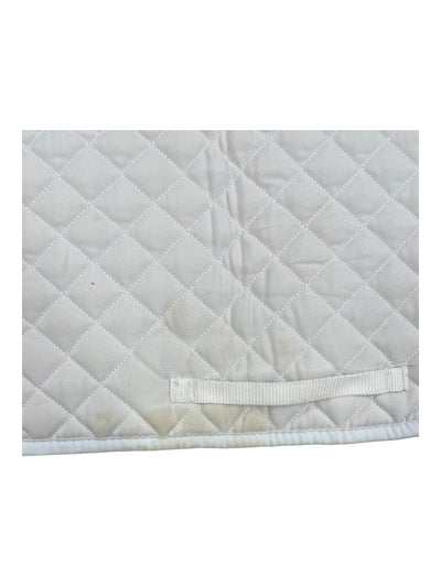 IDHSNA Dressage Pad - White - Approx F/S - USED