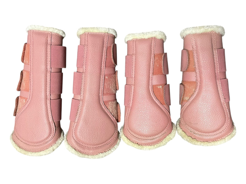 PS Of Sweden Brushing Boots *Set Of 4* - Light Pink - F/S - USED