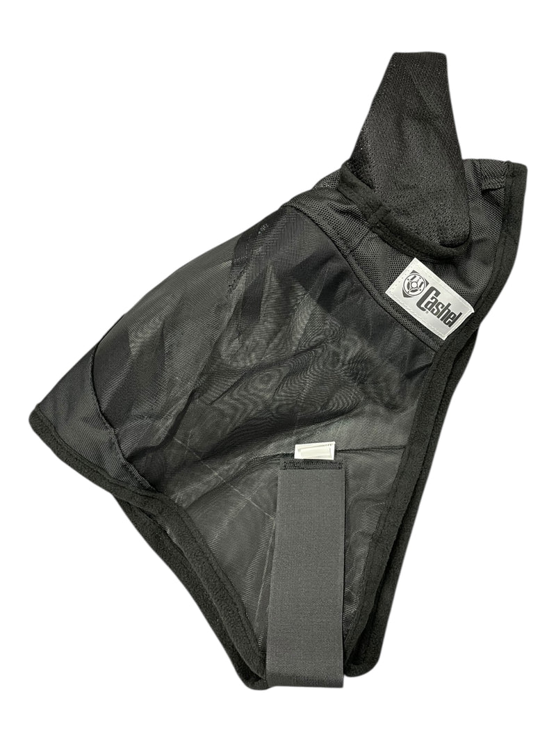 Cashel Quiet Ride Fly Mask *NWT* - Black - Yearling/Large Pony - USED