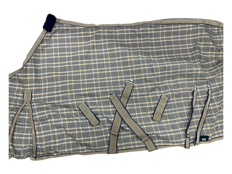 Unbranded Stable Sheet - Baker Plaid - 68" - USED
