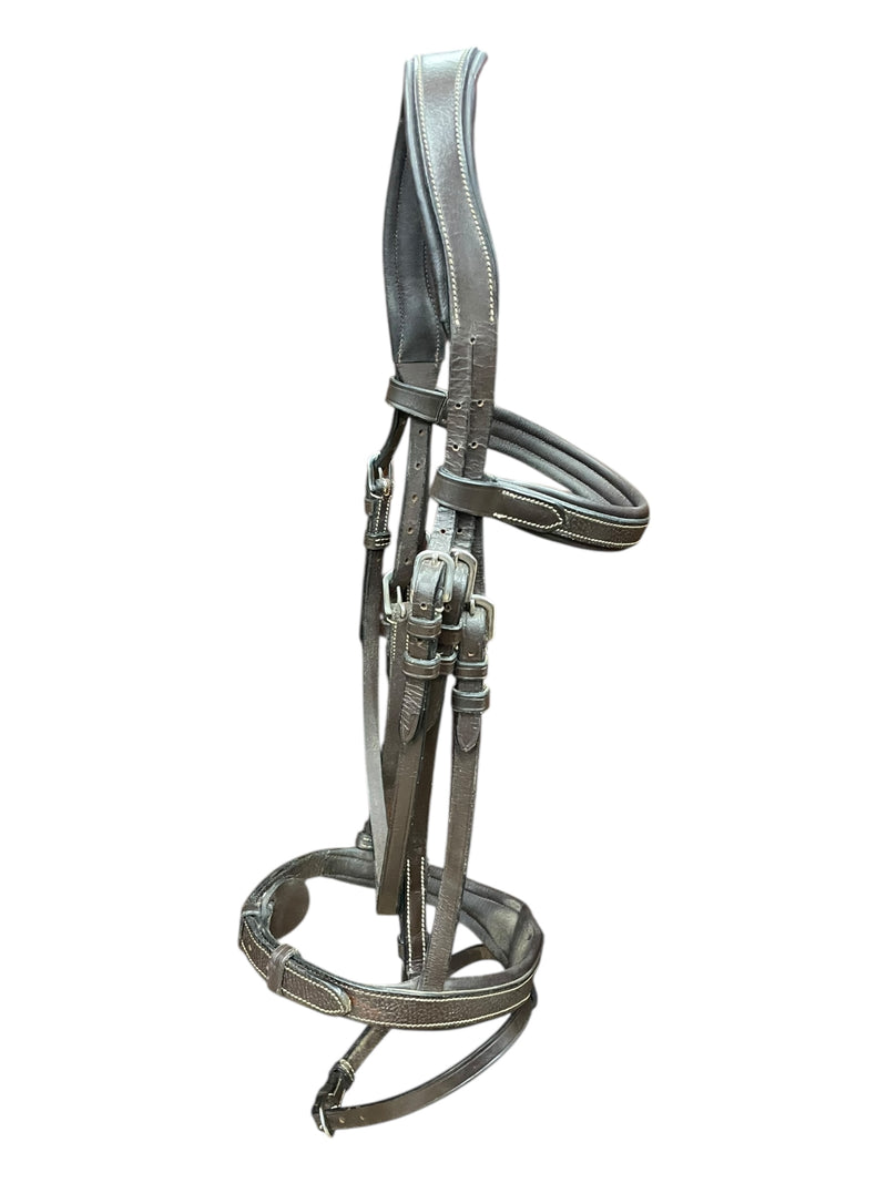 Riviera Sport Bridle W/ Interlocking Flash - Brown - C/S - USED