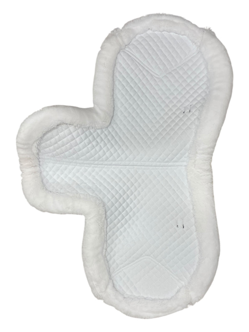 Arma Supafleece Rimmed Shaped Pad - White - 16-16.5" - USED