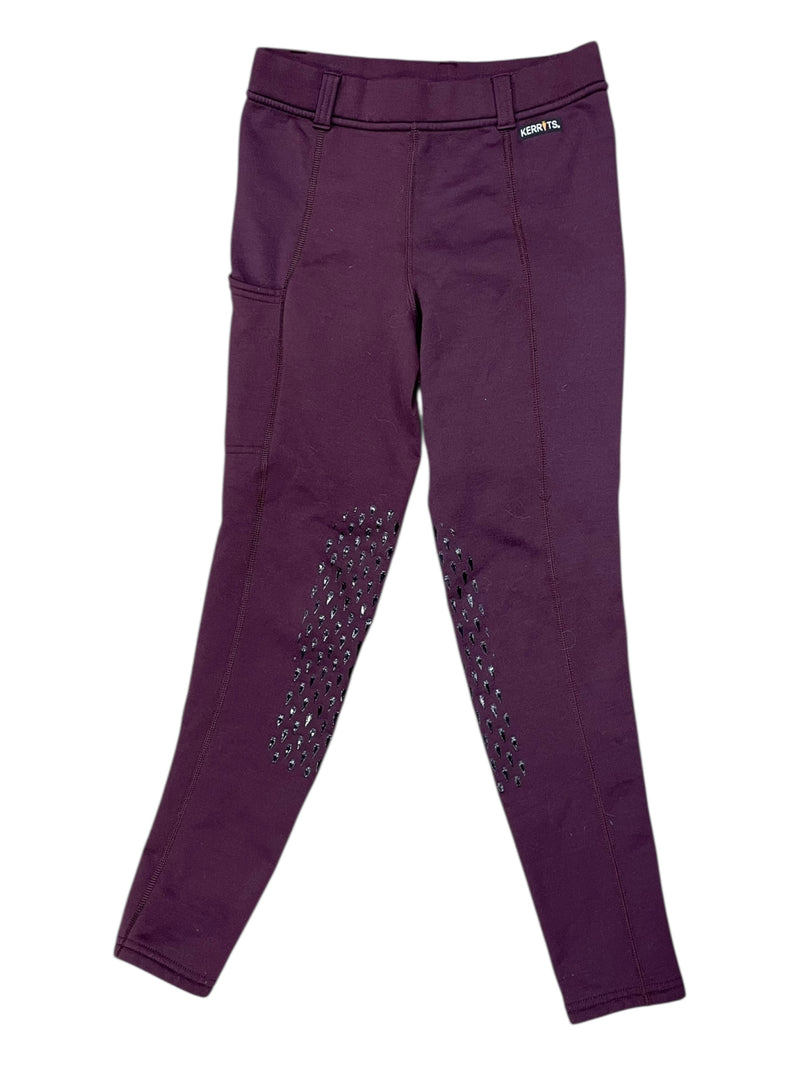 Kerrits Winter KP Tight - Purple - Youth L - USED