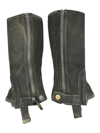 Perri's Half Chaps - Black - Child Small - USED