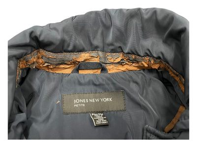 Jones New York Coat - Dark Navy - Petite Medium - USED