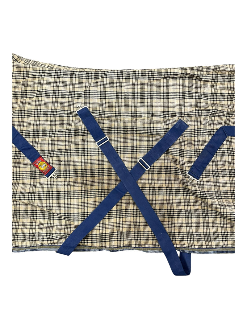 Baker Stable Sheet - Baker Plaid - Approx 72" - USED