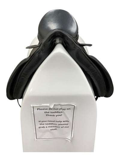 2002 Stubben Roxane DR Saddle - Black - 17.5" / 32 Tree (Wide) - USED