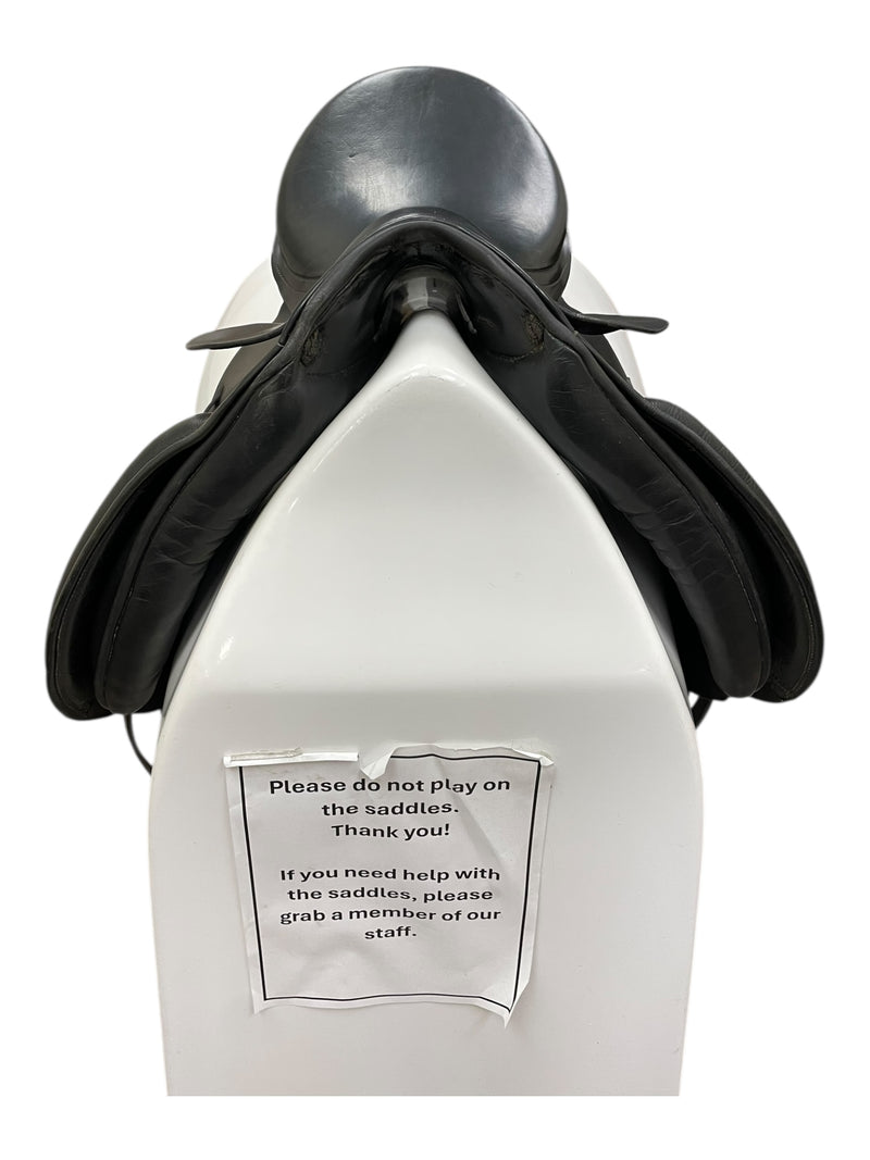 2002 Stubben Roxane DR Saddle - Black - 17.5" / 32 Tree (Wide) - USED