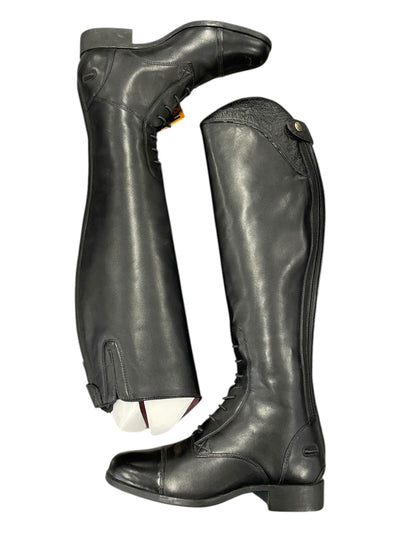 Ariat Ostrich Ellipse Tall Boots *NWT* - Black - 7.5 Med/Reg - USED