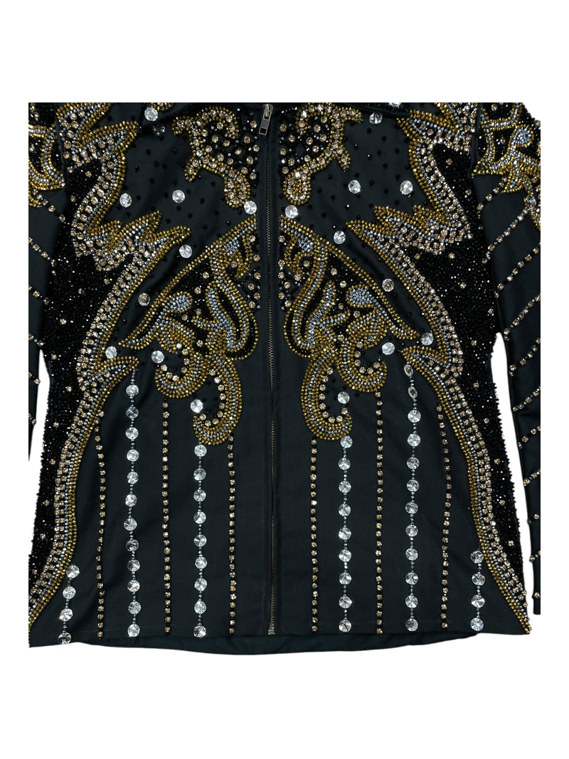 Showmanship Jacket - Black/Gold - Custom Measurements - USED