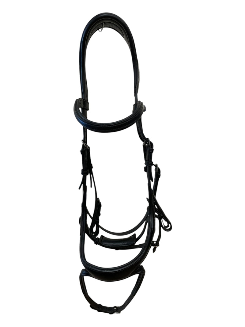 PS Of Sweden "Jump Off" Bridle - Black - Cob Size/Full Crown - USED