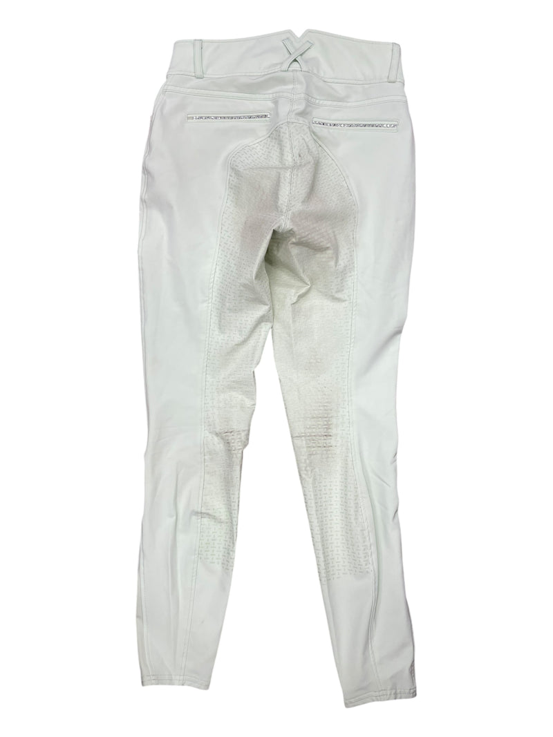 HKM FS Breech - Light Green/Bling - 26 - USED