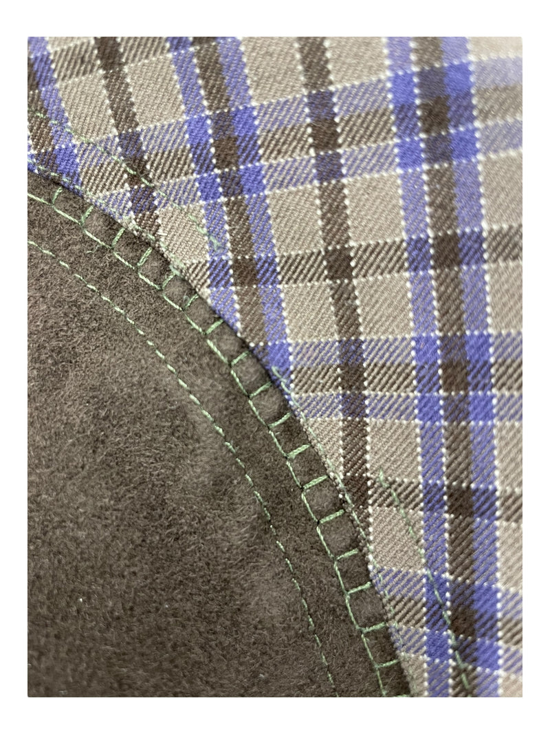 Smartpak Piper FS Breech - Brown/Purple/Green Plaid - 22L - USED
