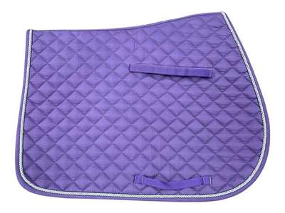 Ovation AP Pad - Purple/Silver Piping - Est. F/S - USED