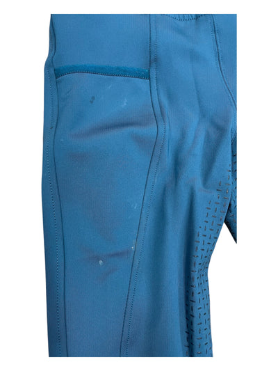 LeMieux FS Tights - Blue - Youth 13-14 - USED