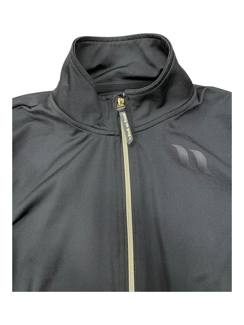Back On Track Iontex Zip Jacket - Black/Gold - S - USED