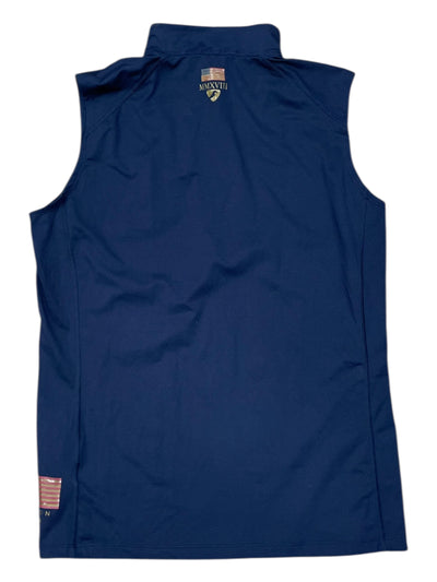 Aubrion Sleeveless 1/4 Zip - Navy - XL - USED