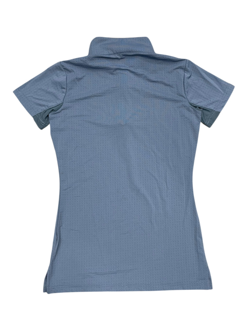 Smartpak Hadley Sunshield SS Top *NWT* - Slate Blue - XS - USED