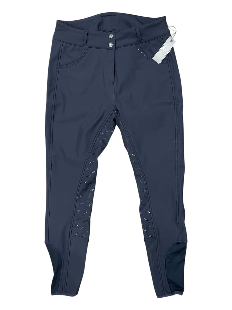 Goode Rider Elite Fleece FS Breech *NWT/Stains* - Navy - 32 - USED