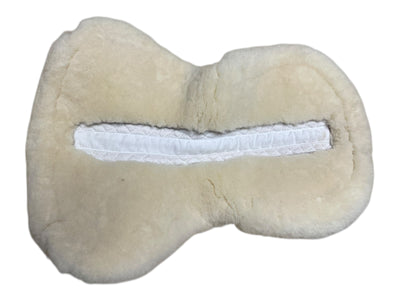 Roma Merino Sheepskin 1/2 Pad - White/Natural - Cob - USED