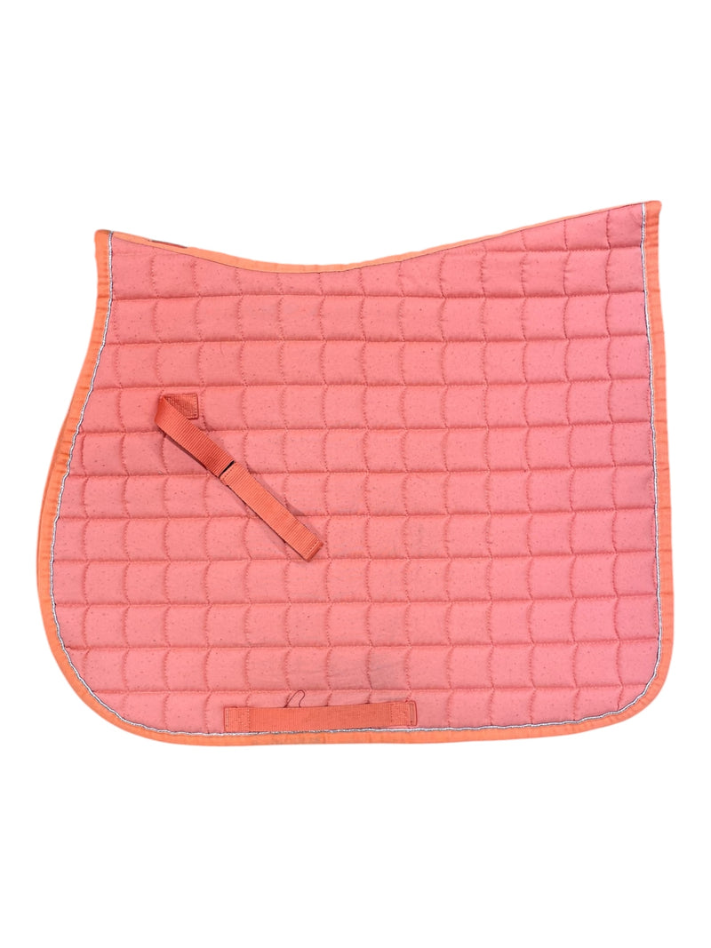 Horze AP Pad - Coral/Silver - F/S - USED