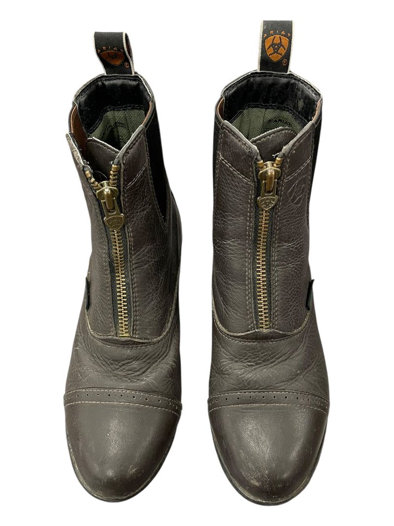 Ariat Paddock Boots - Dark Brown - 6B - USED