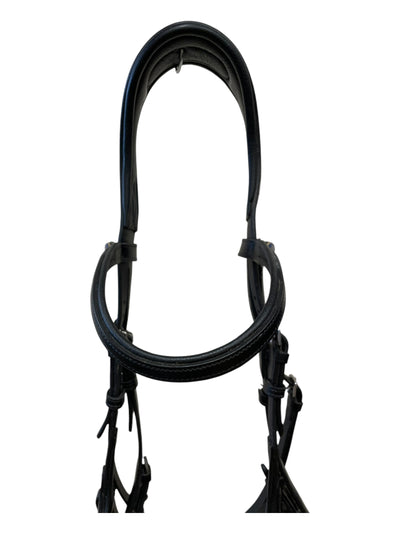 PS Of Sweden "Jump Off" Bridle - Black - Cob Size/Full Crown - USED
