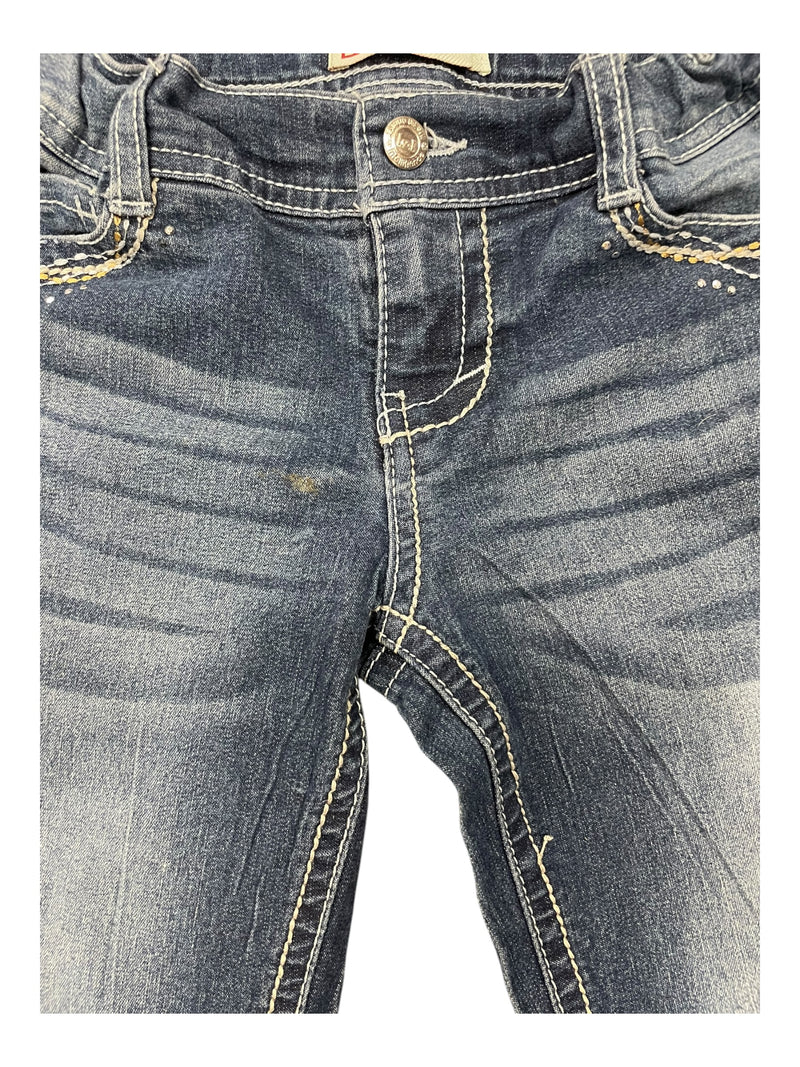 L.E.I Alexa Jeans - Denim - Youth Low Rise Slim Boot 8R - USED