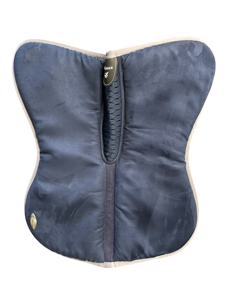 LeMieux Wither Relief Memory Foam 1/2 Pad - Navy - L - USED